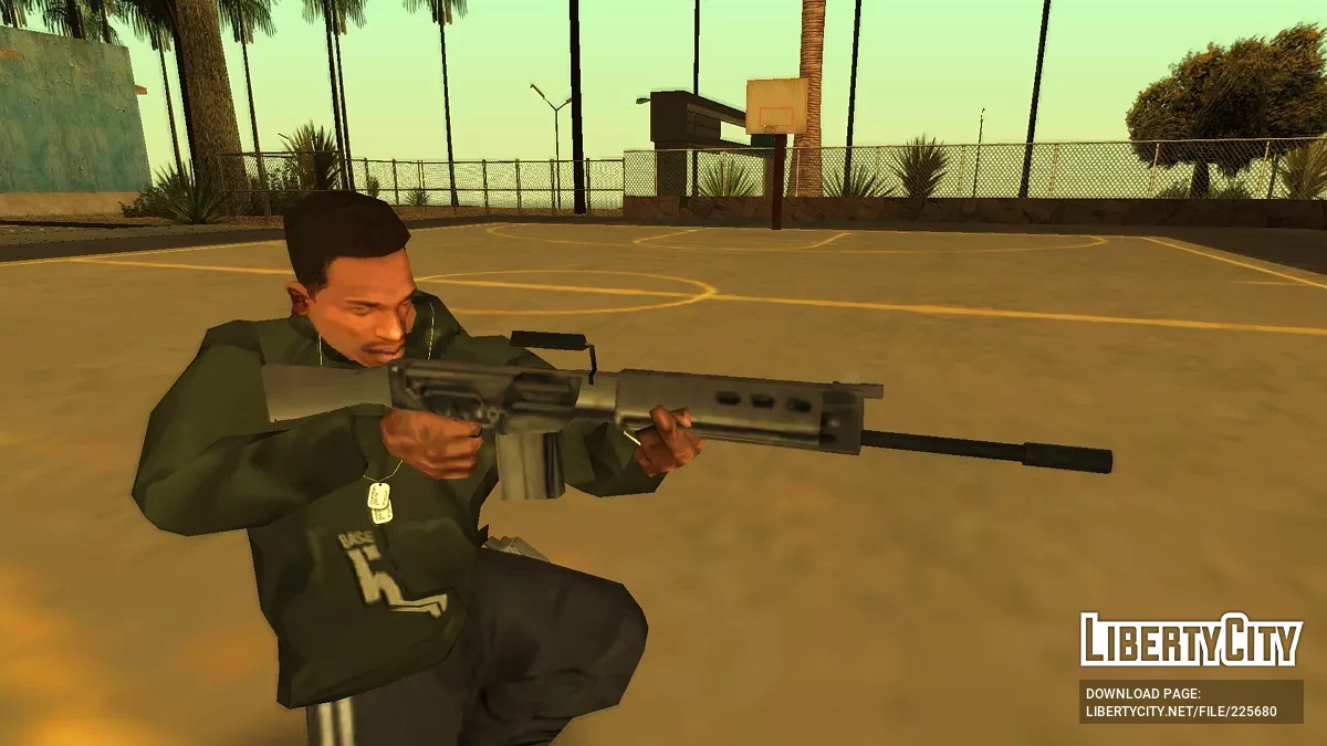 FN Fal - نمط SA / جي تي إيه سان أندرياس