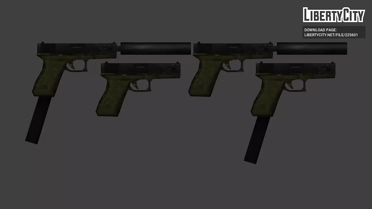 Pacote Glock 17 / GTA San Andreas