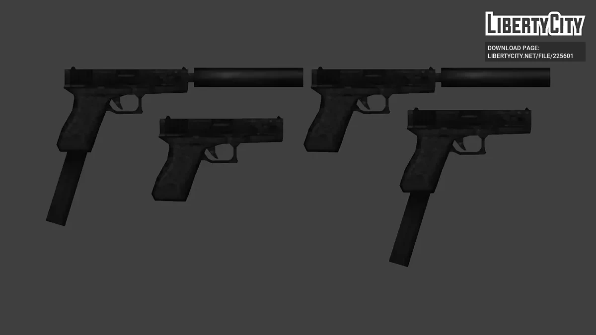 Pacote Glock 17 / GTA San Andreas