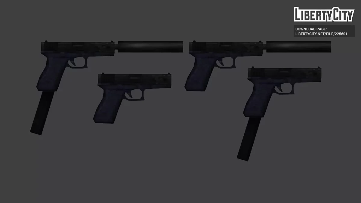 Pacote Glock 17 / GTA San Andreas