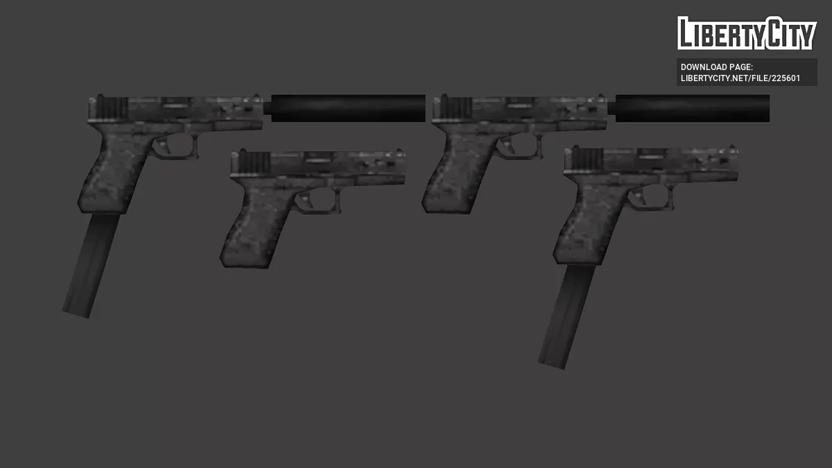 Pacote Glock 17 / GTA San Andreas