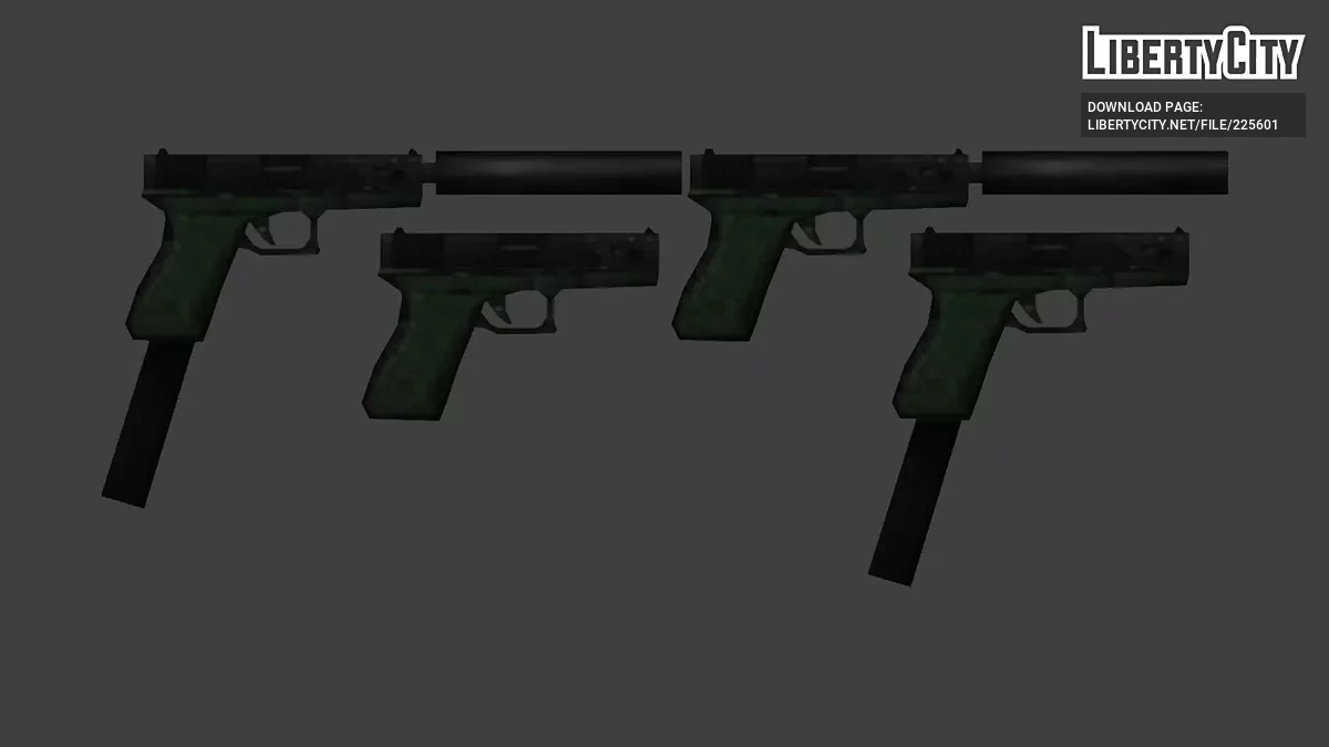 Pacote Glock 17 / GTA San Andreas