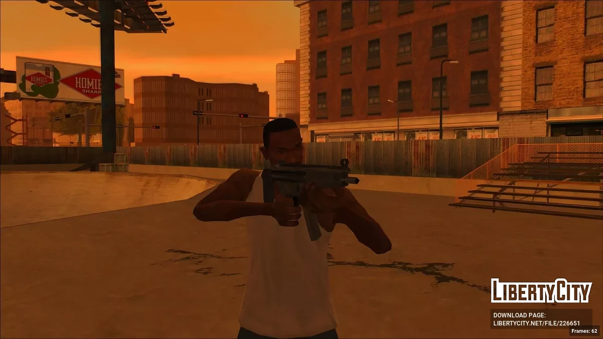 Pacote Mini HK MP5 / GTA San Andreas