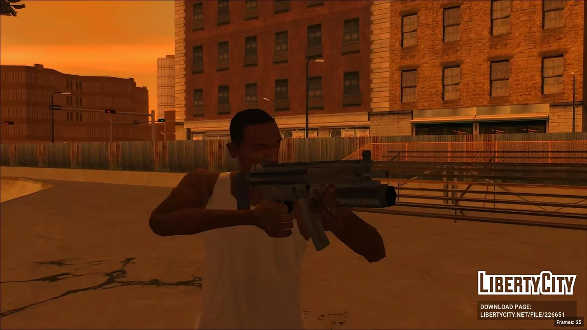 Pacote Mini HK MP5 / GTA San Andreas