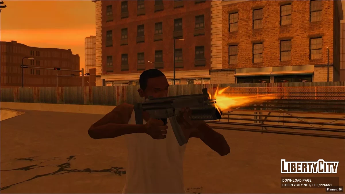 Pacote Mini HK MP5 / GTA San Andreas