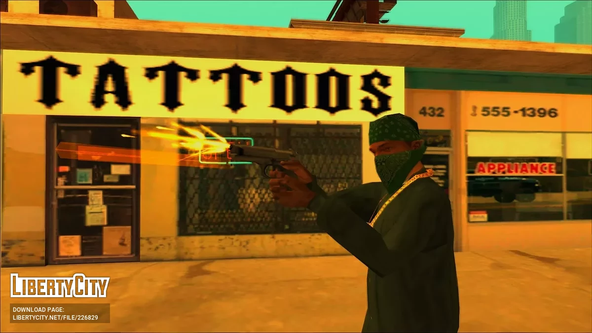Beretta 92F Пак / GTA San Andreas