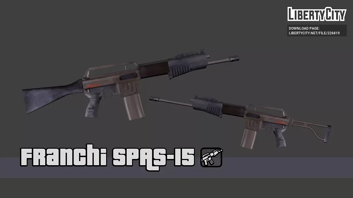 Franchi SPAS-15 / GTA San Andreas