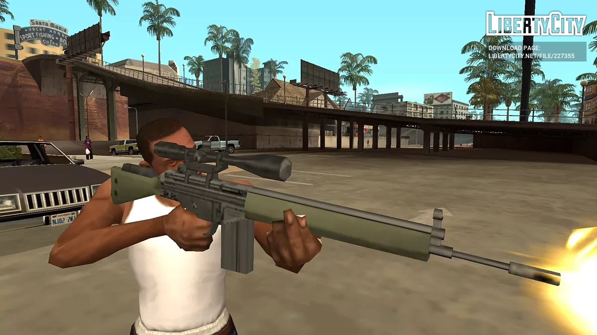 HK G3SG/1 / GTA San Andreas