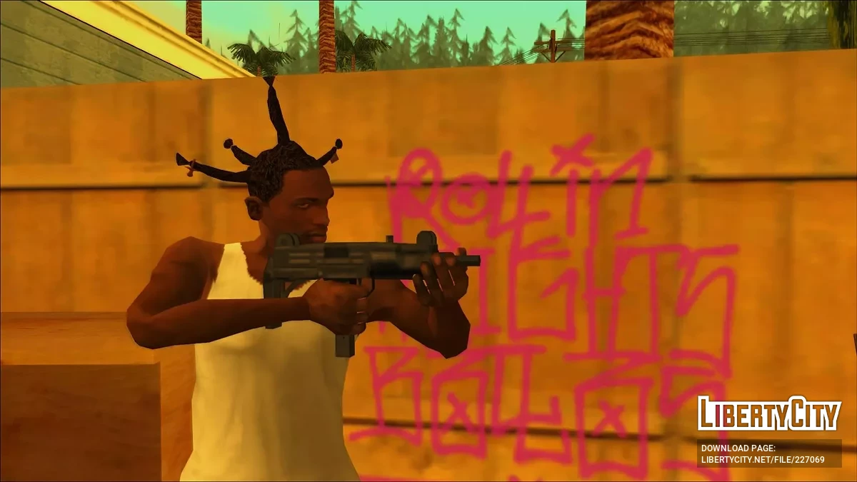 IMI UZI [Réimaginé] / GTA San Andreas