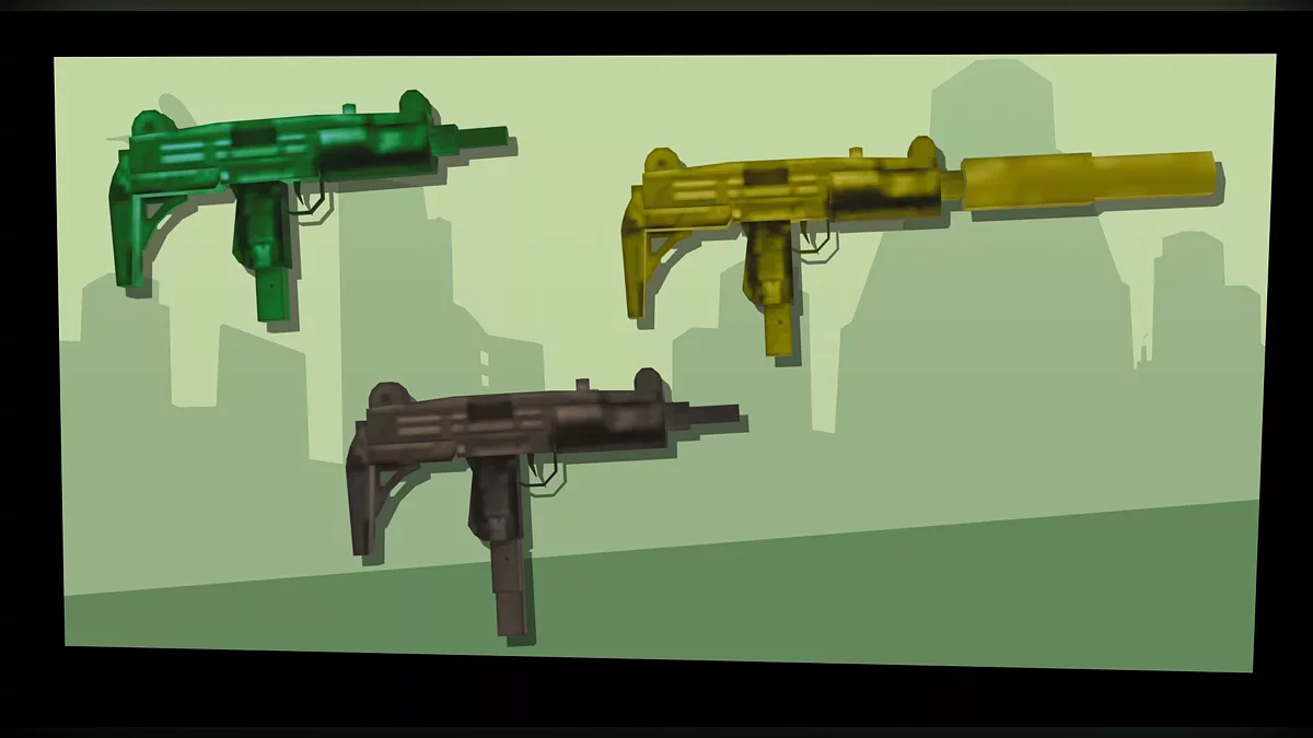 IMI UZI [Réimaginé] / GTA San Andreas