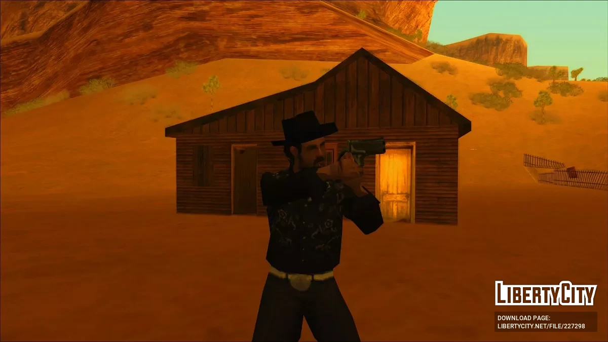 Двоствольний дерінджер Remington Model 95 / GTA San Andreas