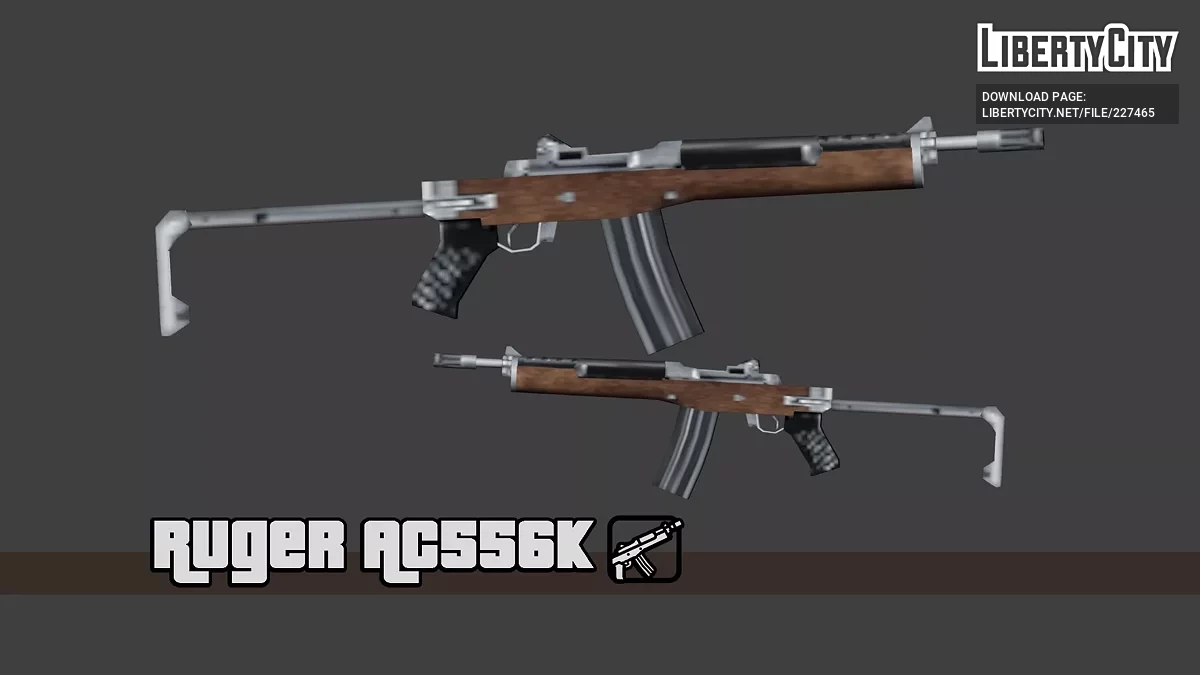 Ruger AC556K / GTA San Andreas