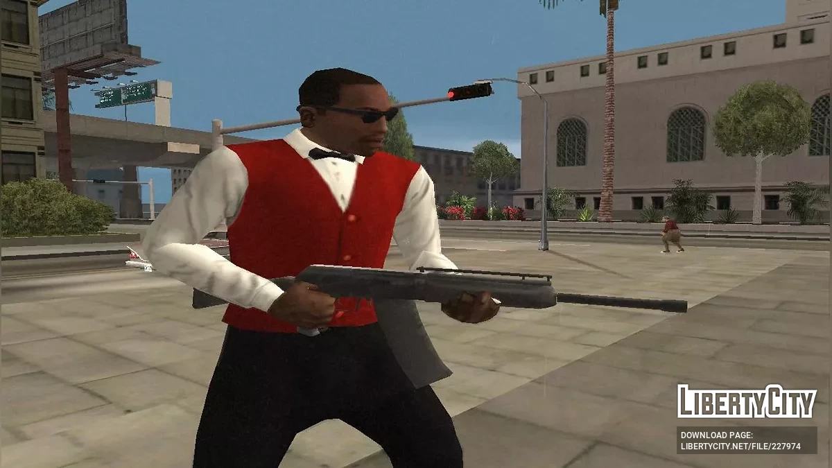 Старе озброєння з Zombie Andreas / GTA San Andreas