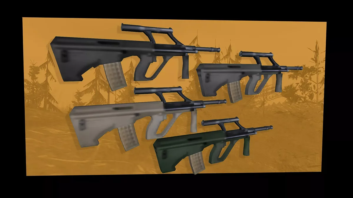 Steyr AUG / GTA San Andreas