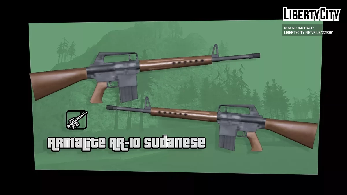 ArmaLite AR-10 / GTA San Andreas