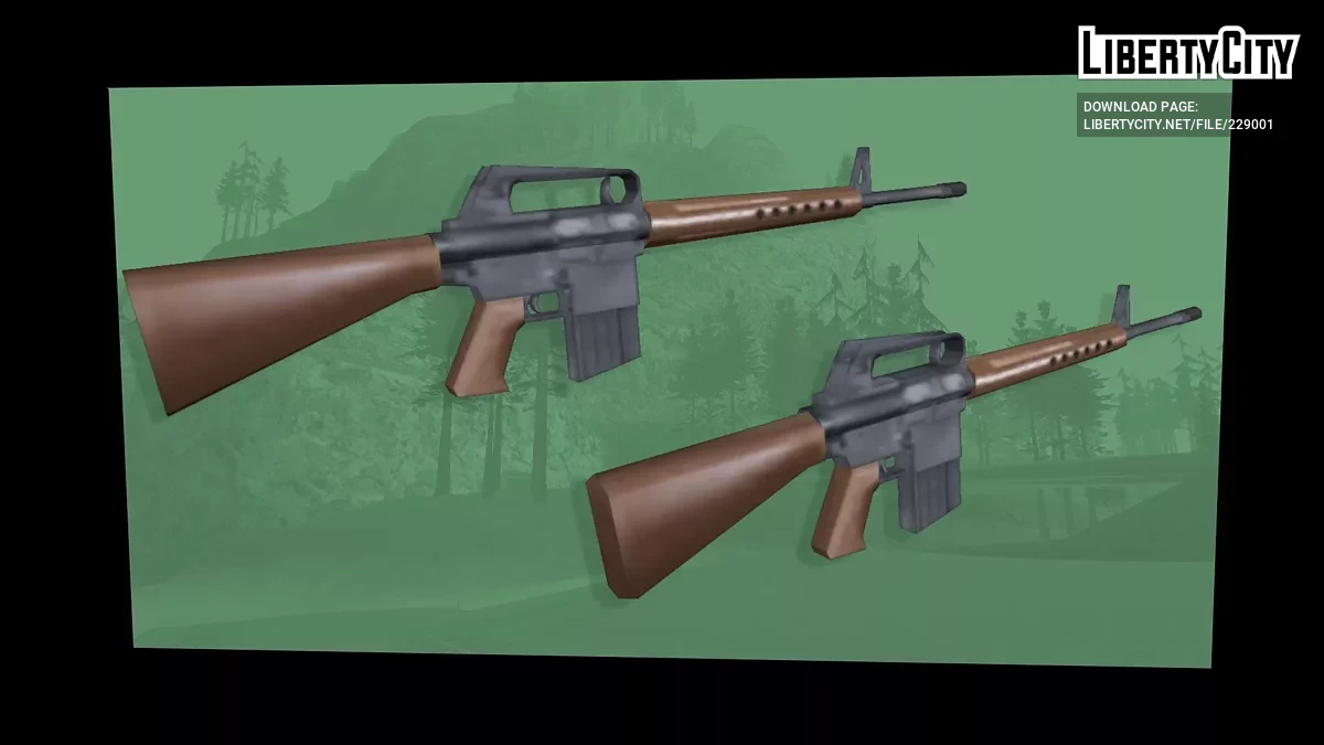 ArmaLite AR-10 / GTA San Andreas