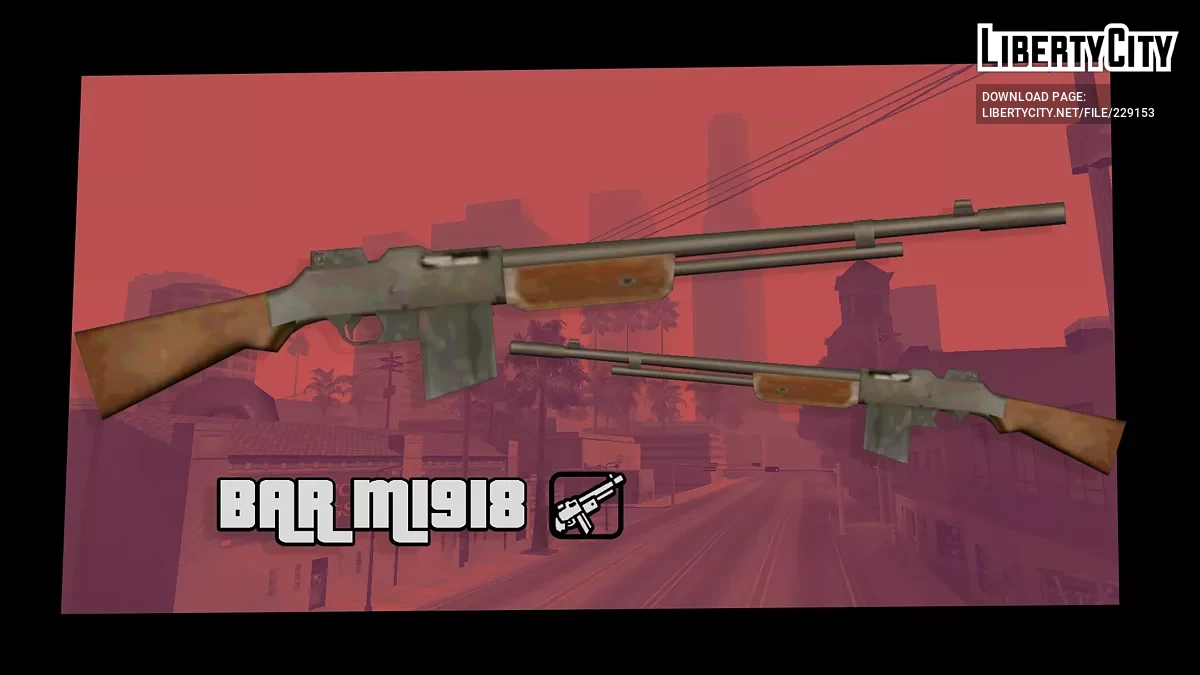 BAR M1918 / GTA San Andreas