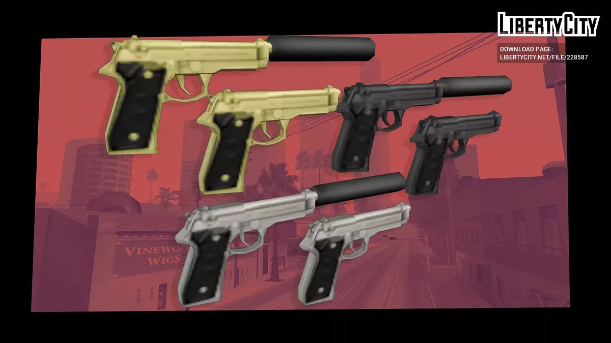 Beretta 92 / GTA San Andreas