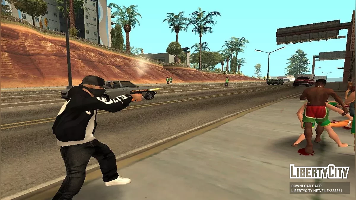 Großes zusätzliches Waffenarsenal / GTA San Andreas
