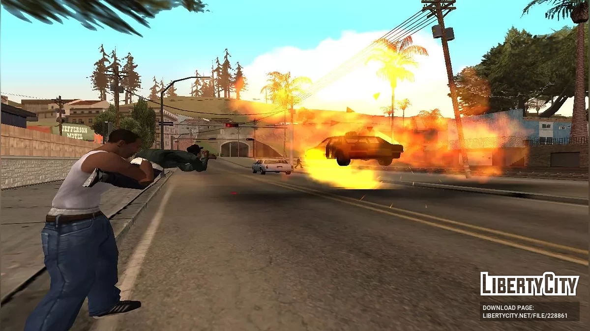 Großes zusätzliches Waffenarsenal / GTA San Andreas