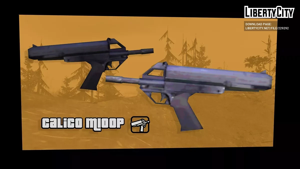 Каліко М100П / GTA San Andreas