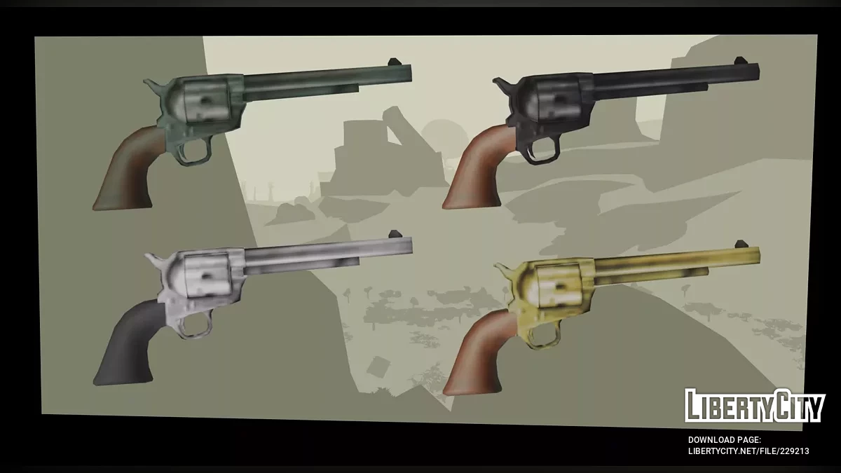 Colt Single Action / GTA San Andreas