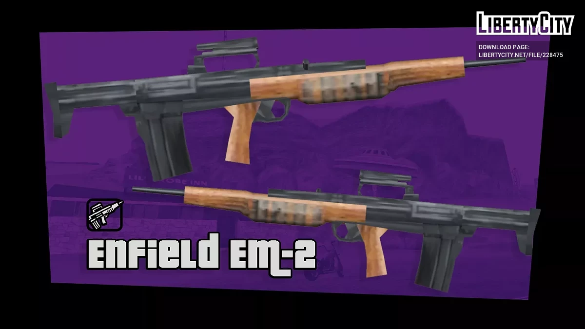 Enfield EM-2 / GTA San Andreas