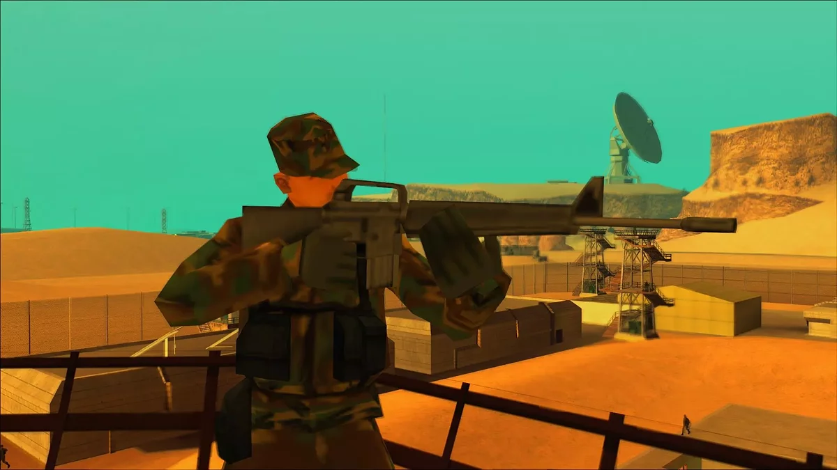 M16 A1 / GTA San Andreas