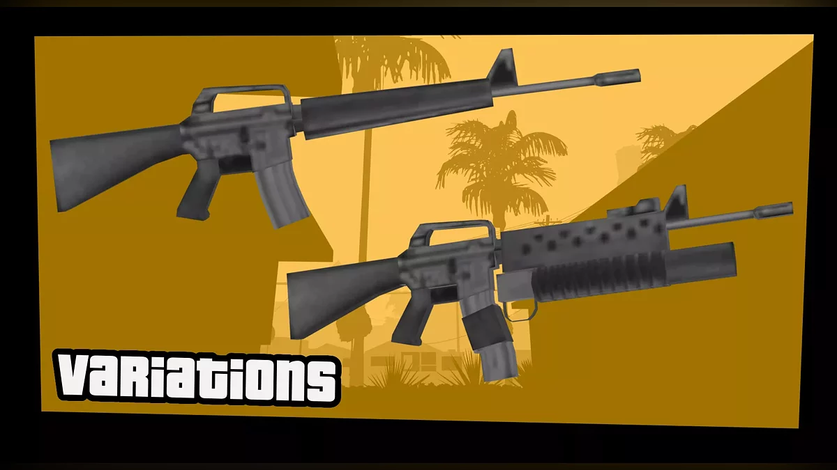 M16 A1 / GTA San Andreas