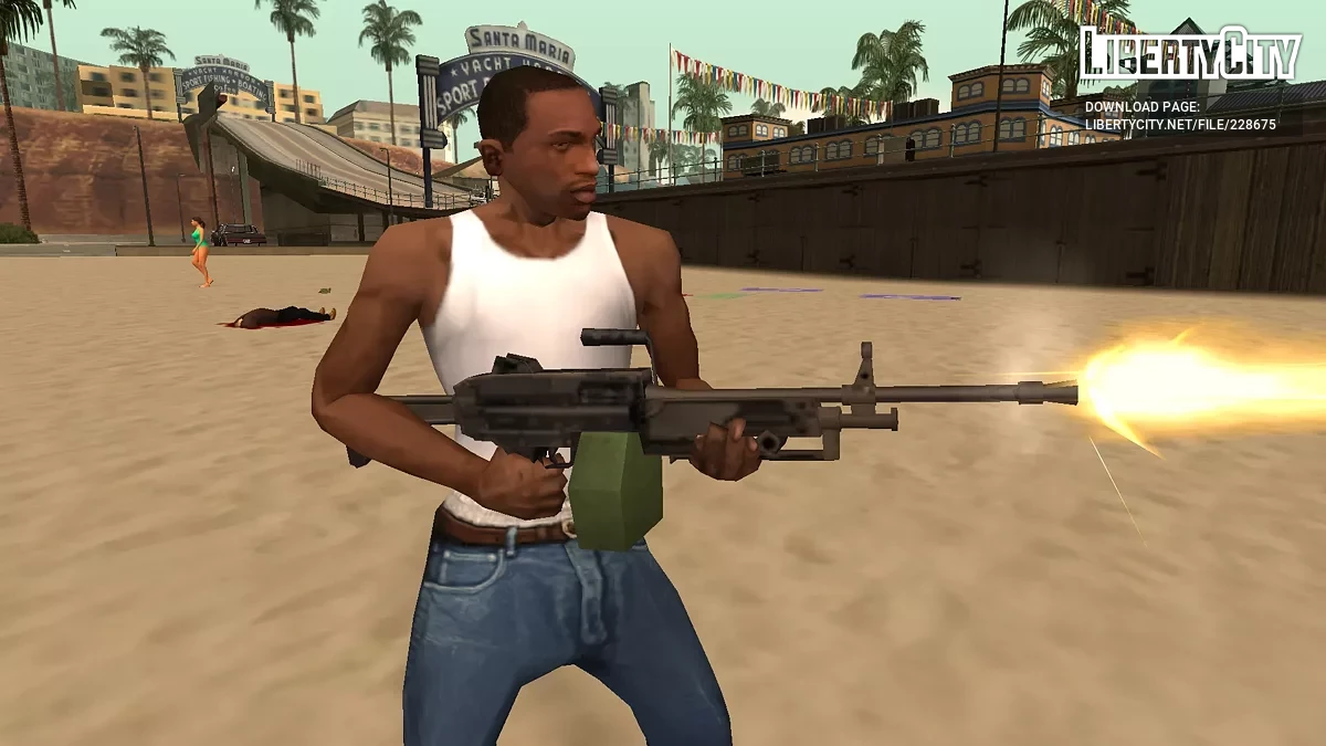 M249 / جي تي إيه سان أندرياس