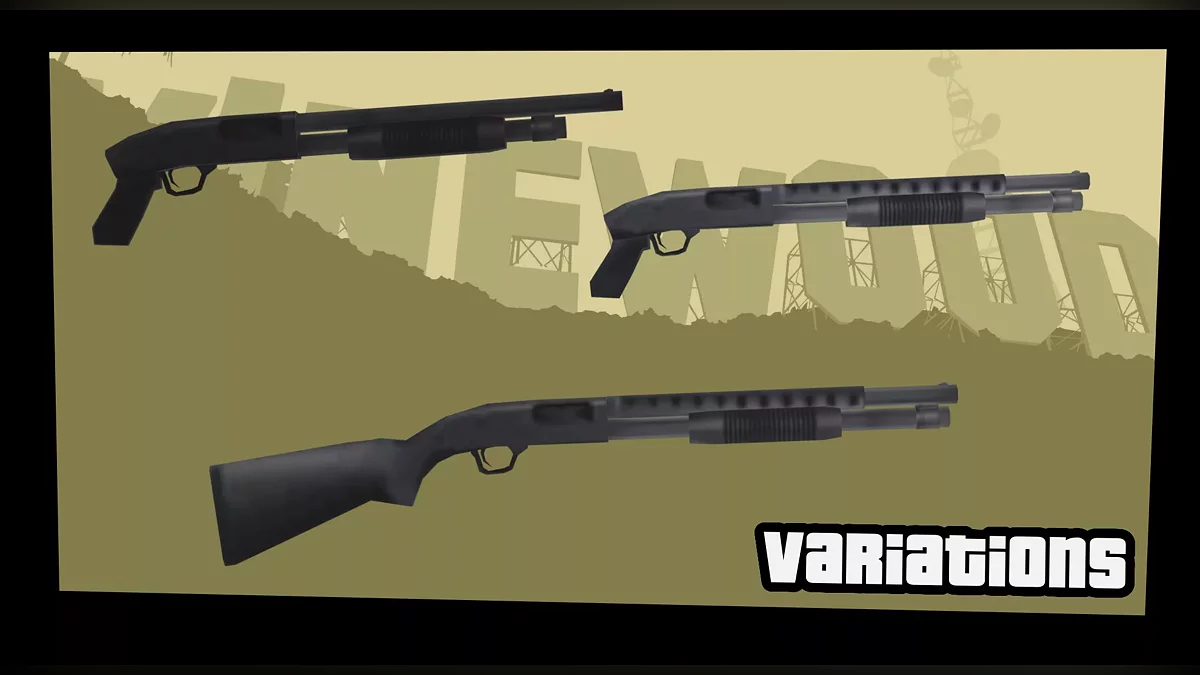 Mossberg 590 Pack / GTA San Andreas