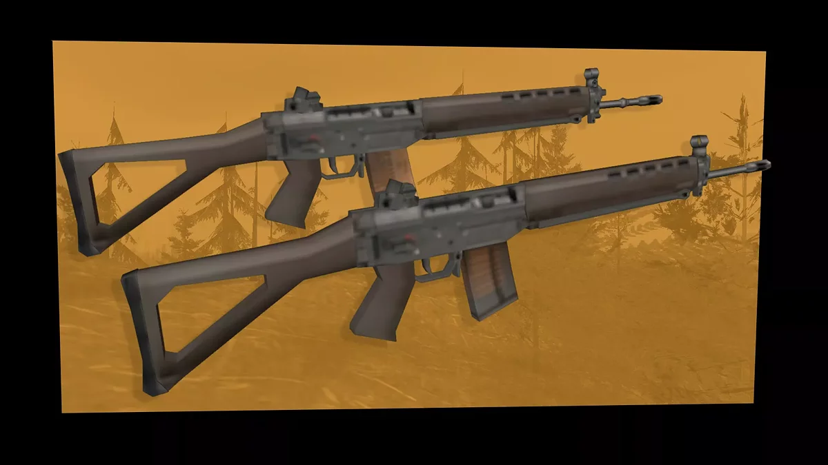 Fusil d'assaut SIG SG 550 / GTA San Andreas