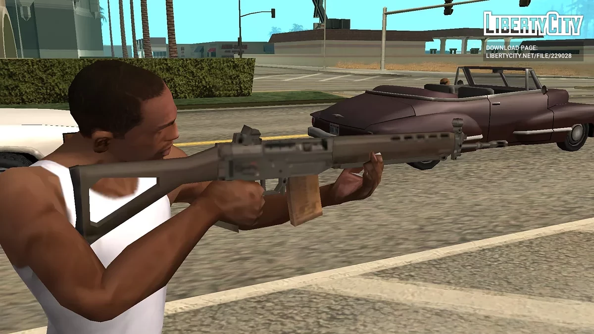 Fusil d'assaut SIG SG 550 / GTA San Andreas