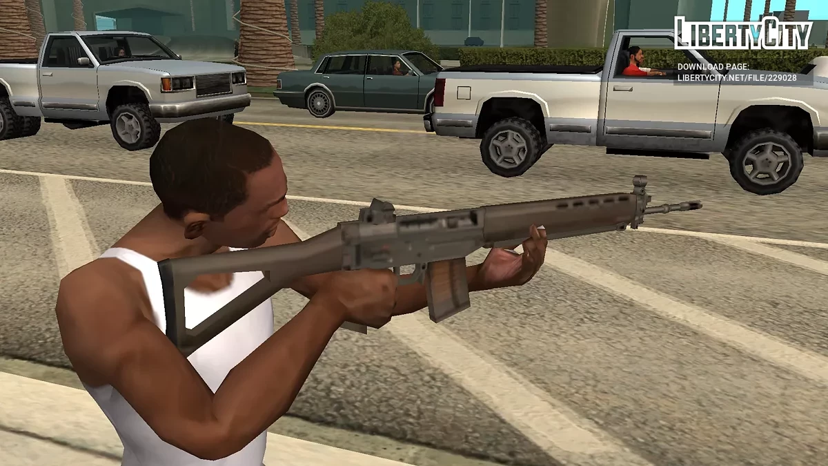Fusil d'assaut SIG SG 550 / GTA San Andreas