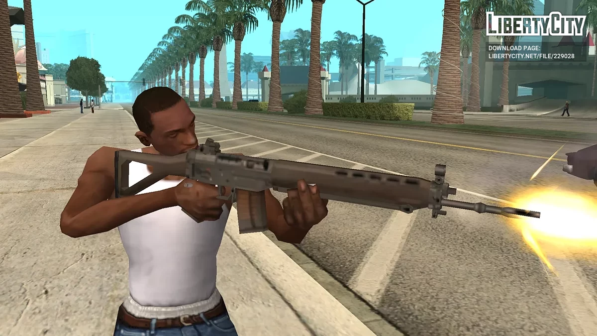 Fusil d'assaut SIG SG 550 / GTA San Andreas