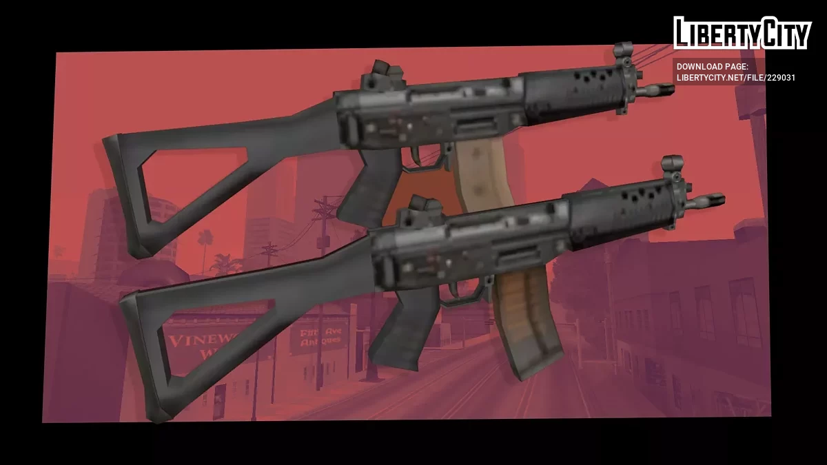 SIG SG 553 / GTA San Andreas