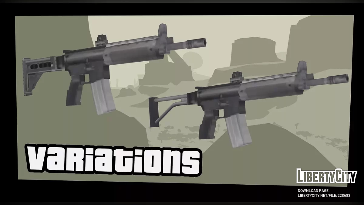 ZM LR-300 / GTA San Andreas