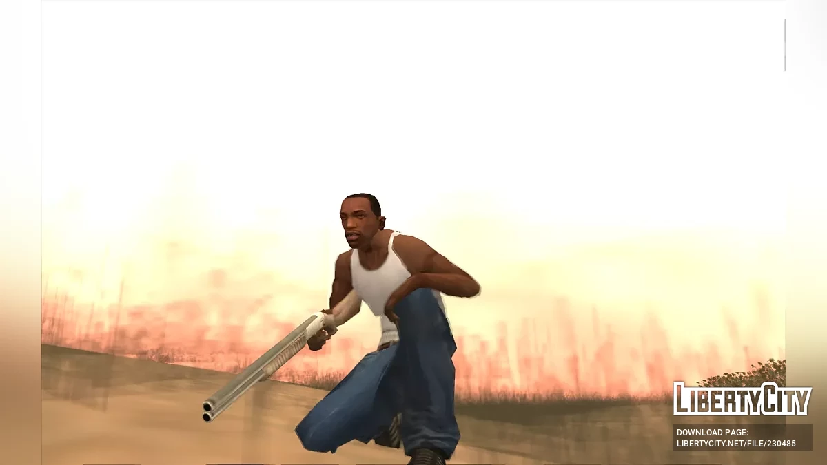 Бета Зброя та Іконки / GTA San Andreas