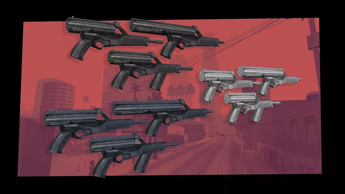 Calico M950/M950A / GTA San Andreas