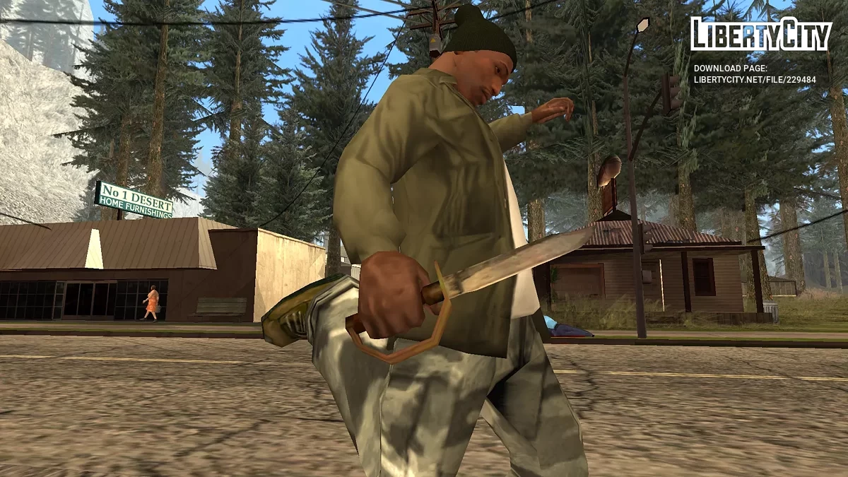 Couteau de la Guerre Civile / GTA San Andreas