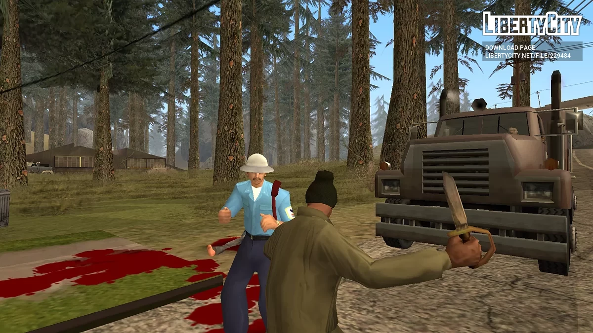 Couteau de la Guerre Civile / GTA San Andreas