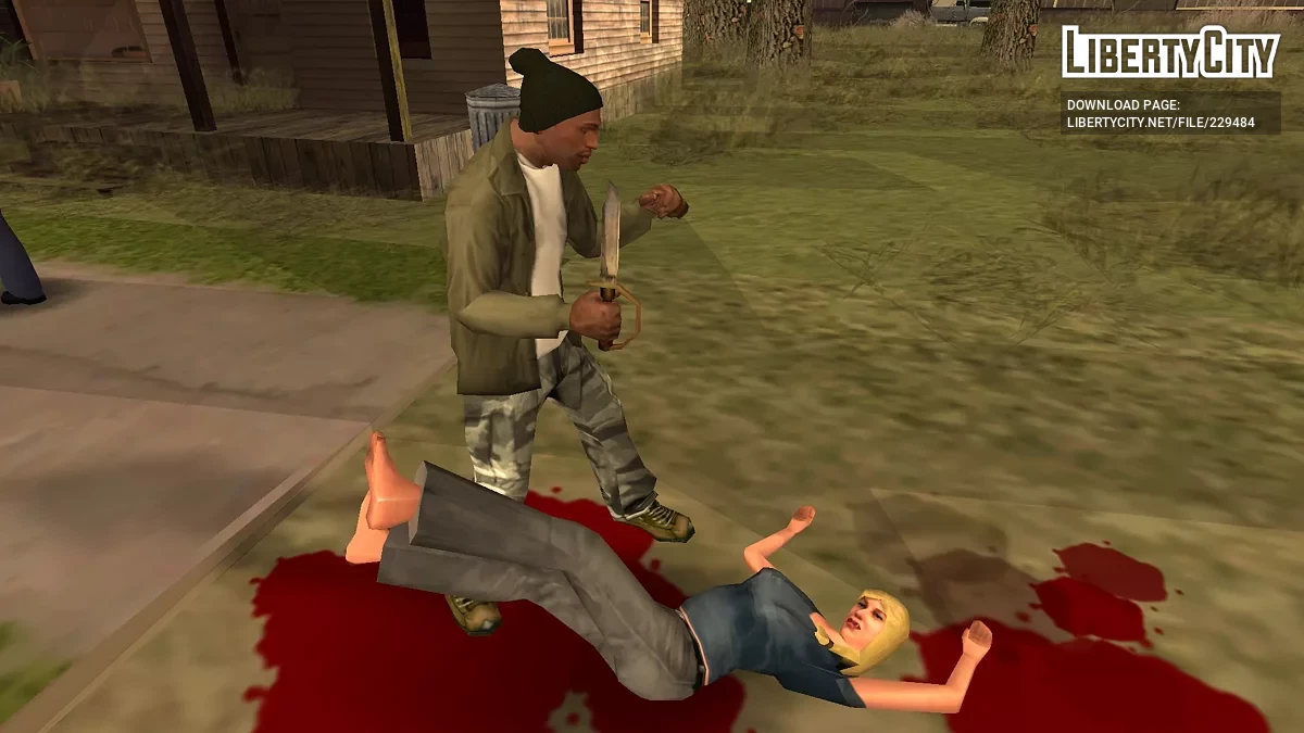 Couteau de la Guerre Civile / GTA San Andreas
