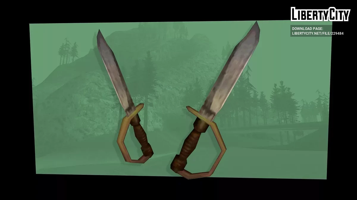 Couteau de la Guerre Civile / GTA San Andreas