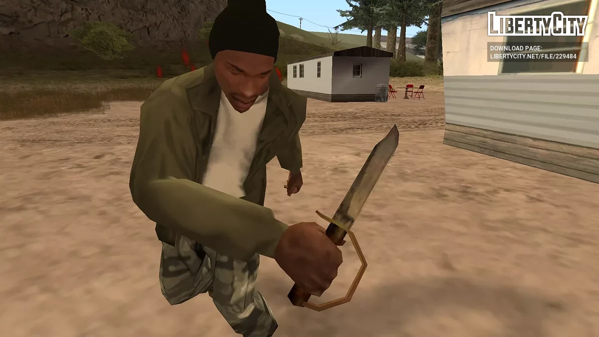 Couteau de la Guerre Civile / GTA San Andreas