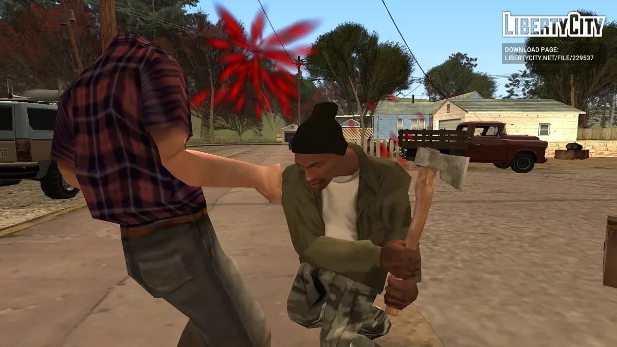 Довга сокира / GTA San Andreas