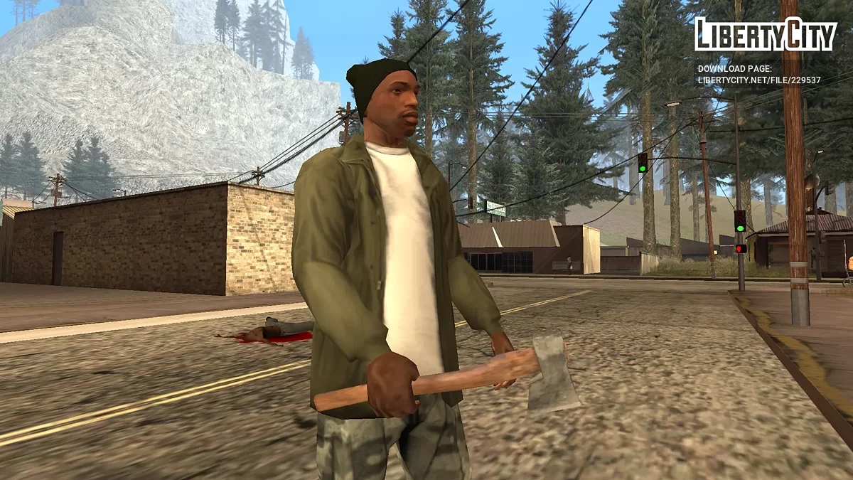 Довга сокира / GTA San Andreas