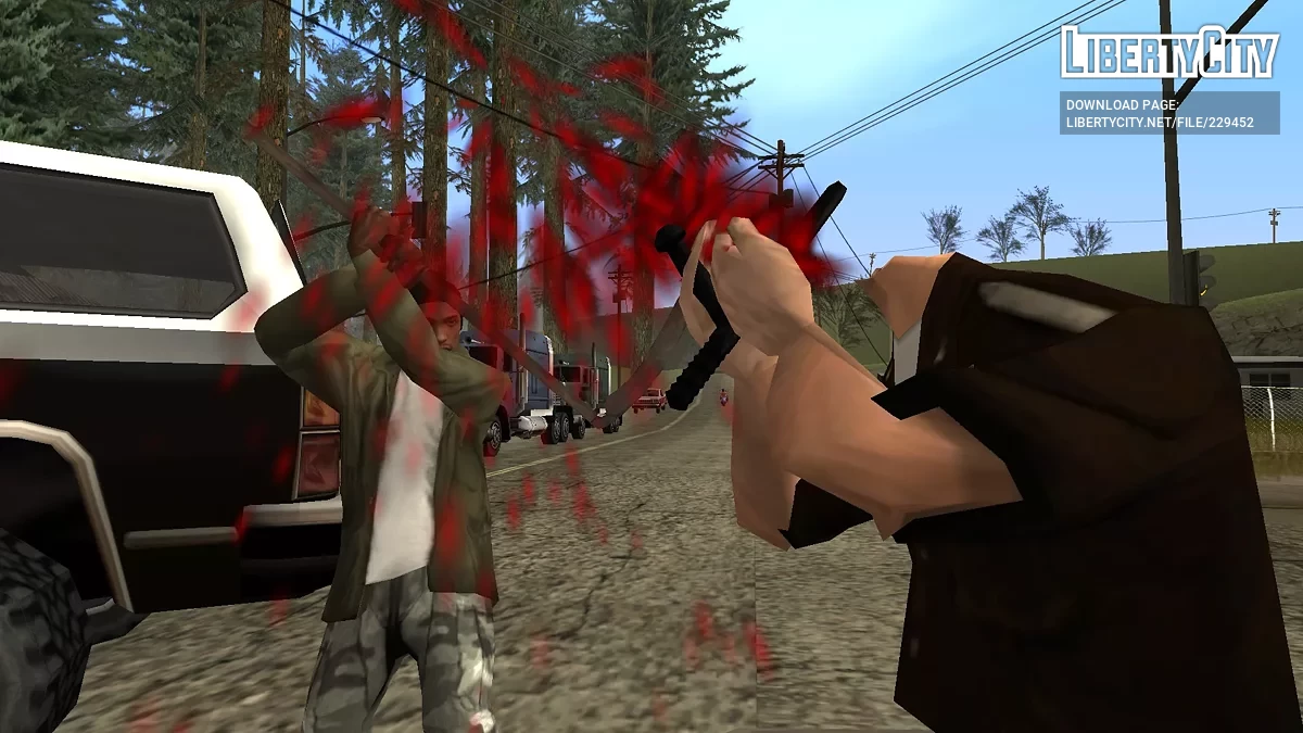 Long scythe / GTA San Andreas