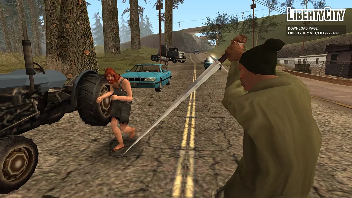 Pedang Panjang / GTA San Andreas