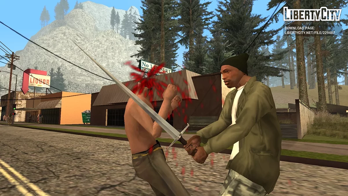 Pedang Panjang / GTA San Andreas