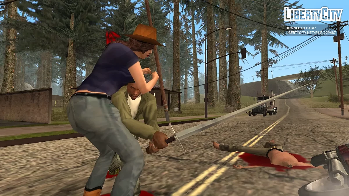 Pedang Panjang / GTA San Andreas